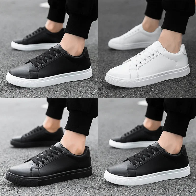 Elegante Leder Sneakers