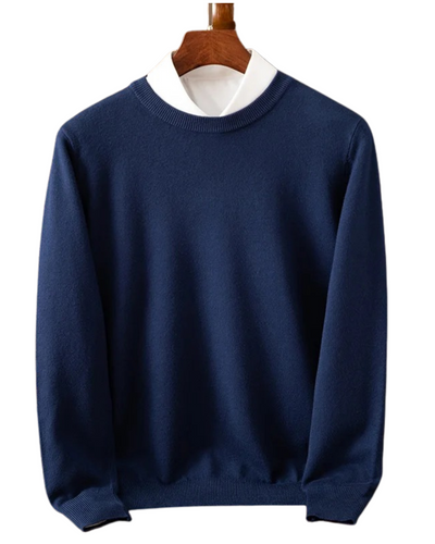 Eleganter Wollpullover