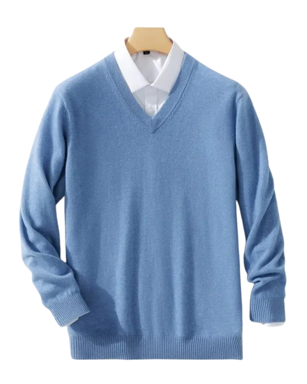 Eleganter Pullover mit V-Ausschnitt