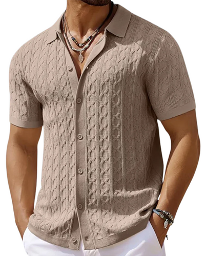 Button-Up Poloshirt