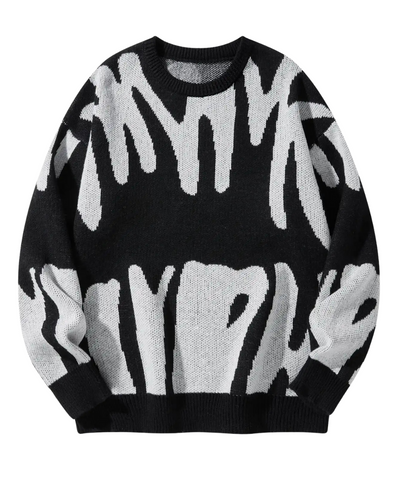 Pullover mit elegantem Muster