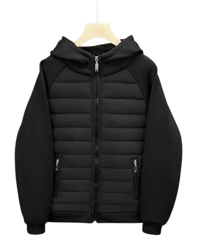 Elegante wattierte Baumwolljacke