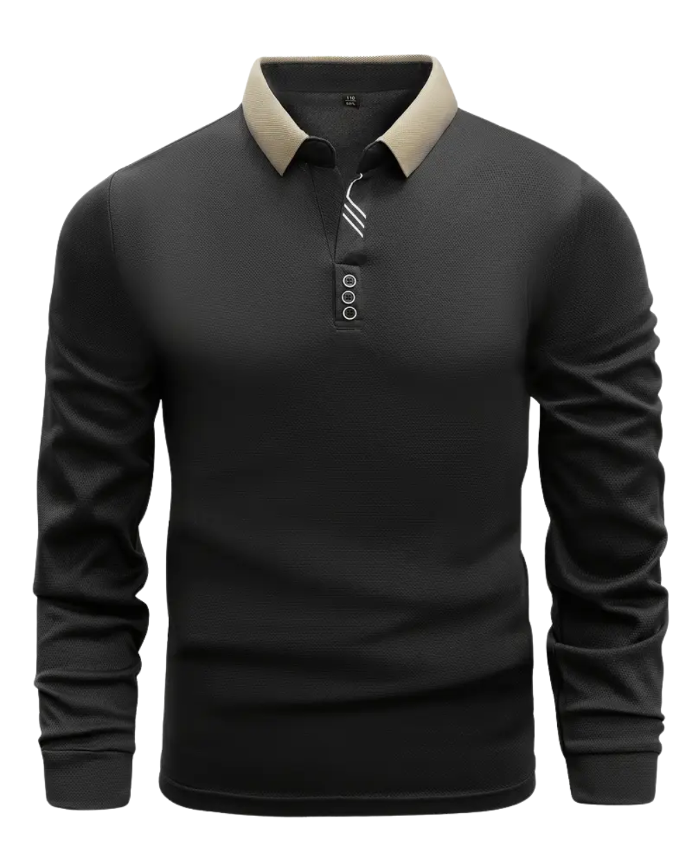 Leichter Poloshirt-Pullover