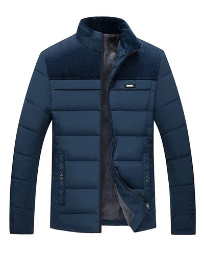 Elegante gesteppte Pufferjacke