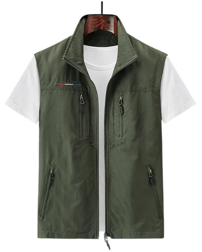 Wasserdichte Weste mit mehreren Taschen