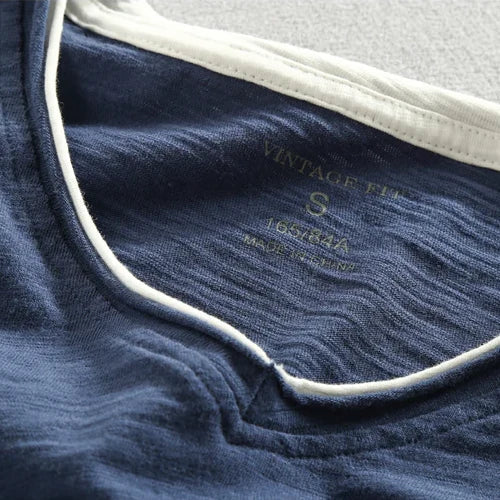 Paris Vintage T-Shirt mit langen Ärmeln