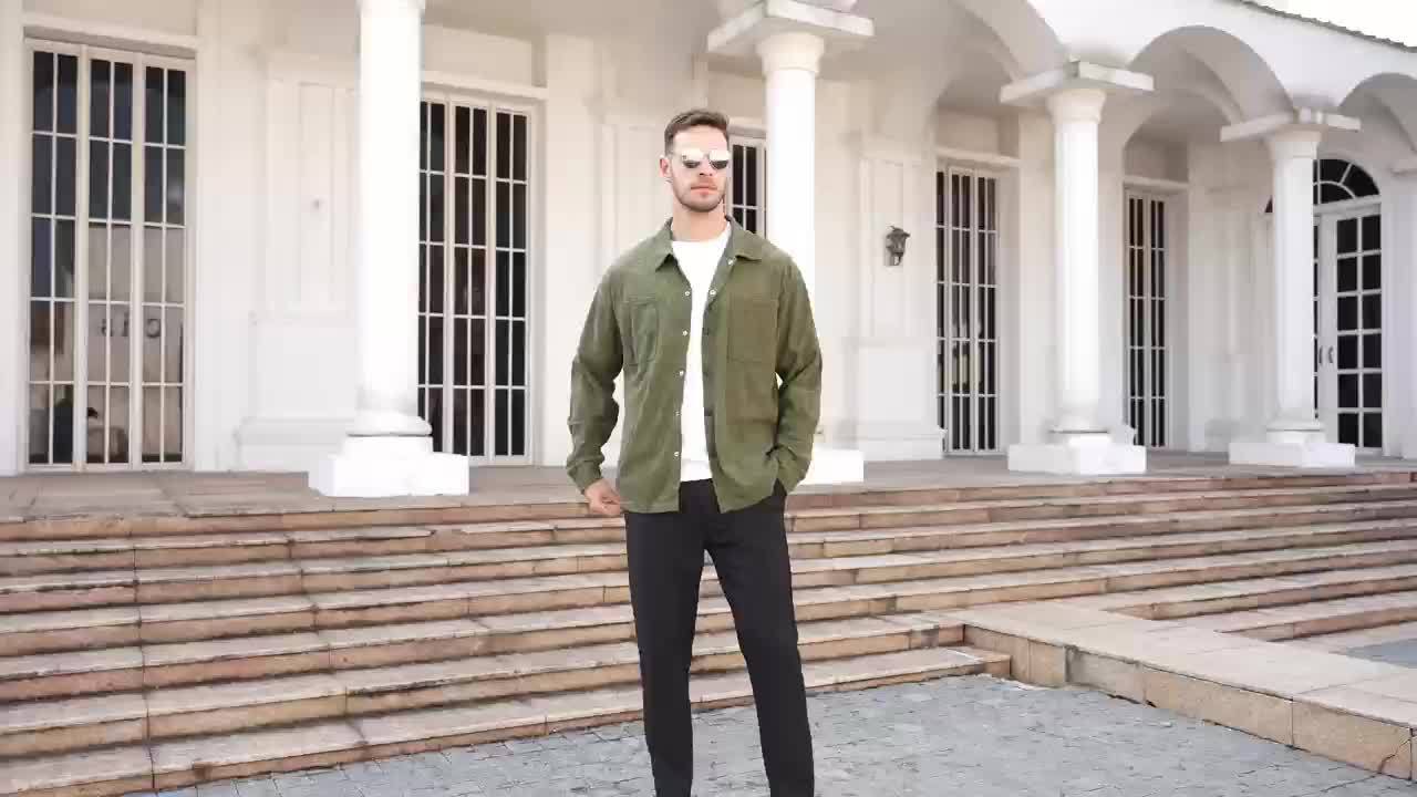 Lässige Weste aus Cord