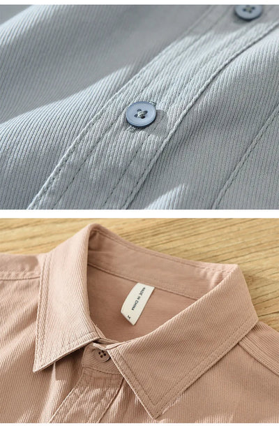 Baumwollhemd mit kurzen Ärmeln