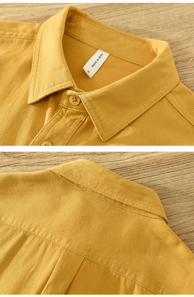 Baumwollhemd mit kurzen Ärmeln