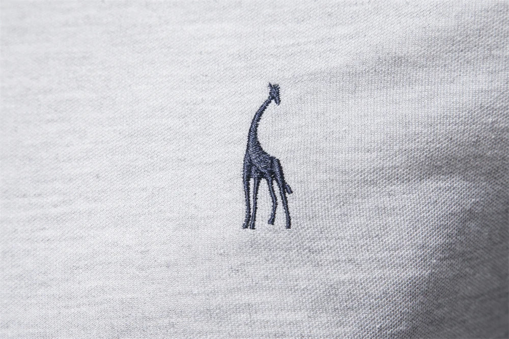 Lässiges Poloshirt mit langen Ärmeln
