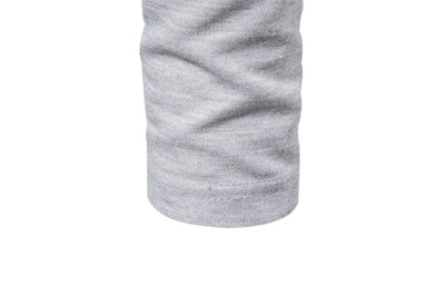 Lässiges Poloshirt mit langen Ärmeln