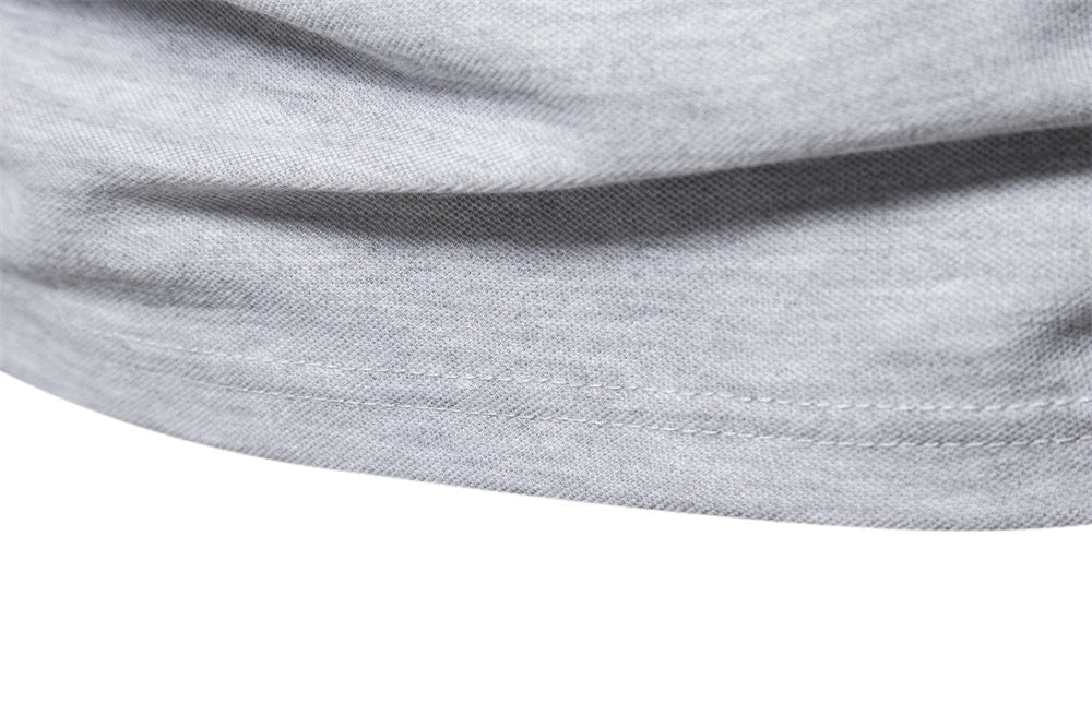 Lässiges Poloshirt mit langen Ärmeln