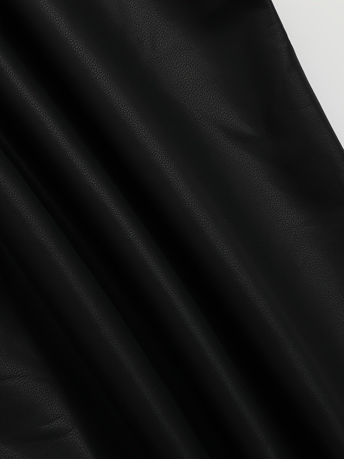 Berta Lederlook Leggings schwarz