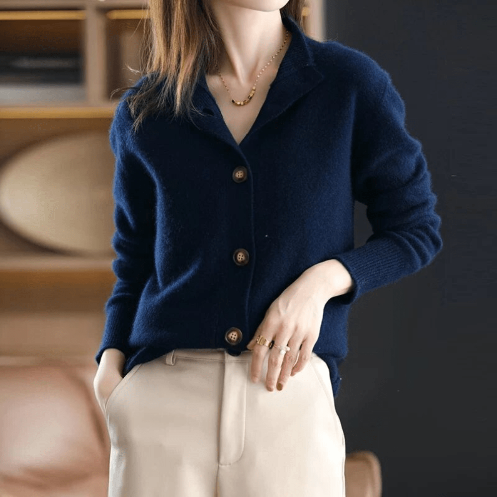 Anny - Luxuriöser Strickcardigan
