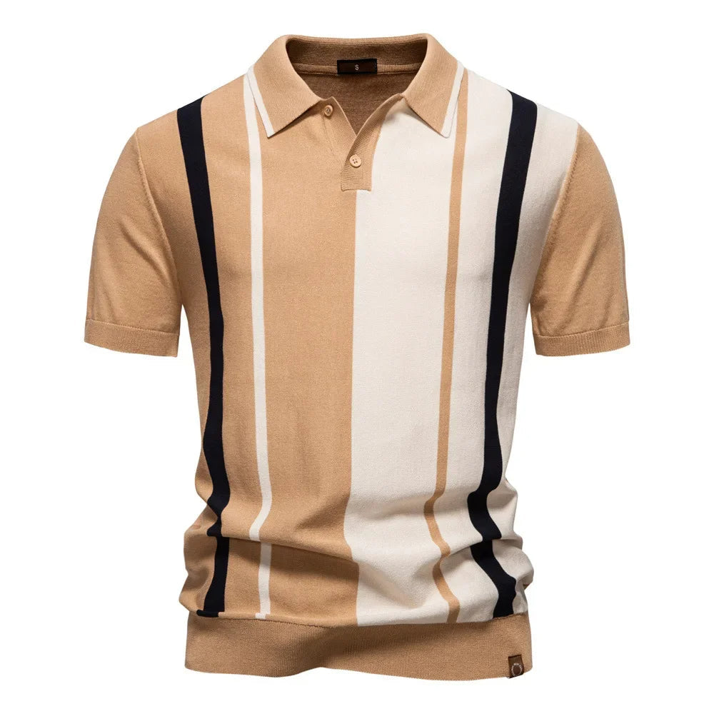 Strick Poloshirt