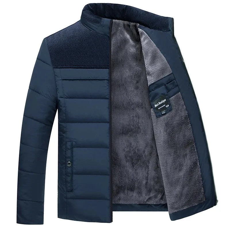 Elegante gesteppte Pufferjacke