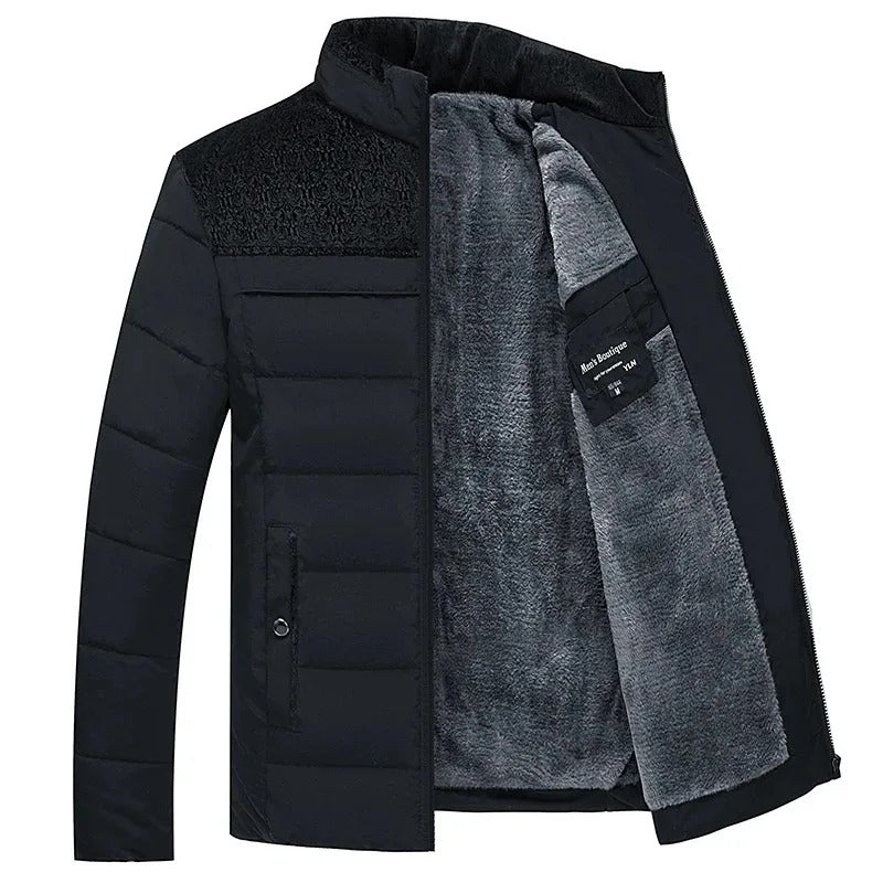 Elegante gesteppte Pufferjacke