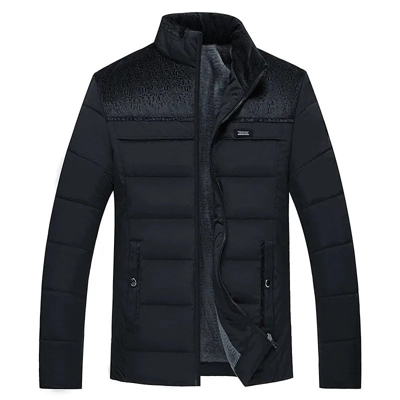Elegante gesteppte Pufferjacke