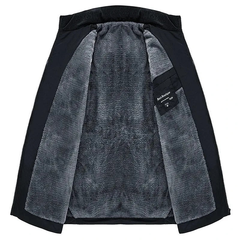 Elegante gesteppte Pufferjacke