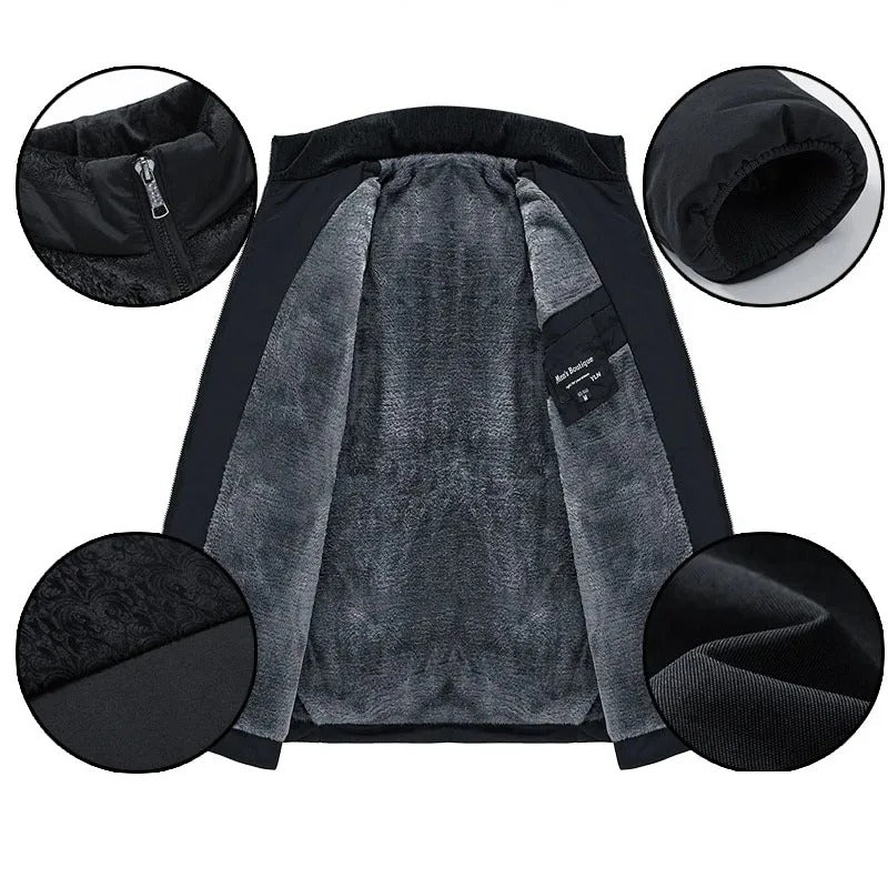 Elegante gesteppte Pufferjacke