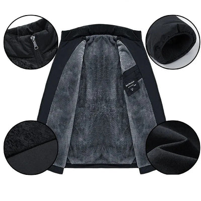 Elegante gesteppte Pufferjacke