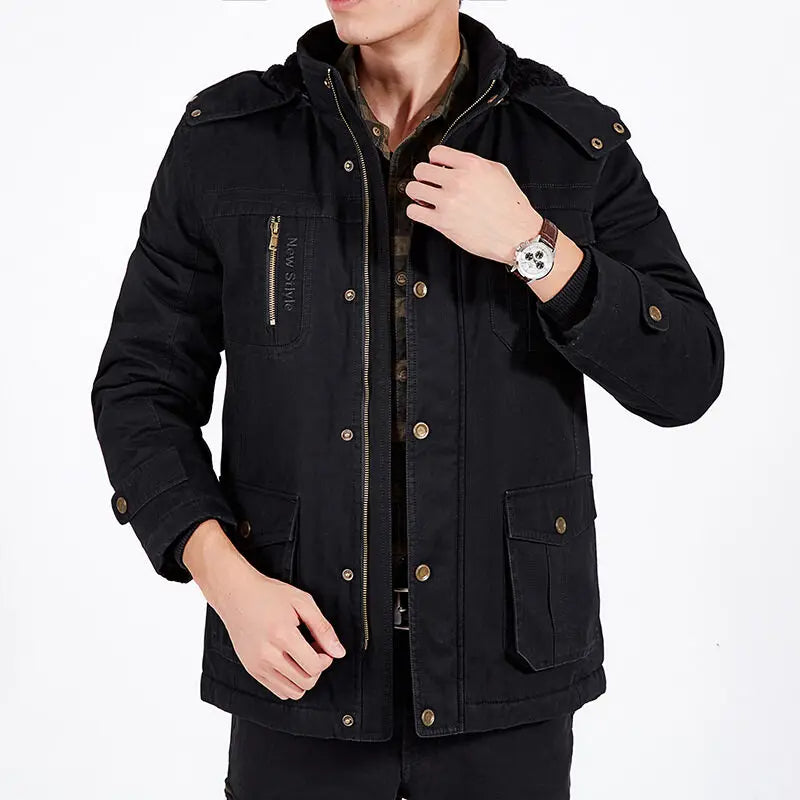 Elegante wattierte Bomberjacke