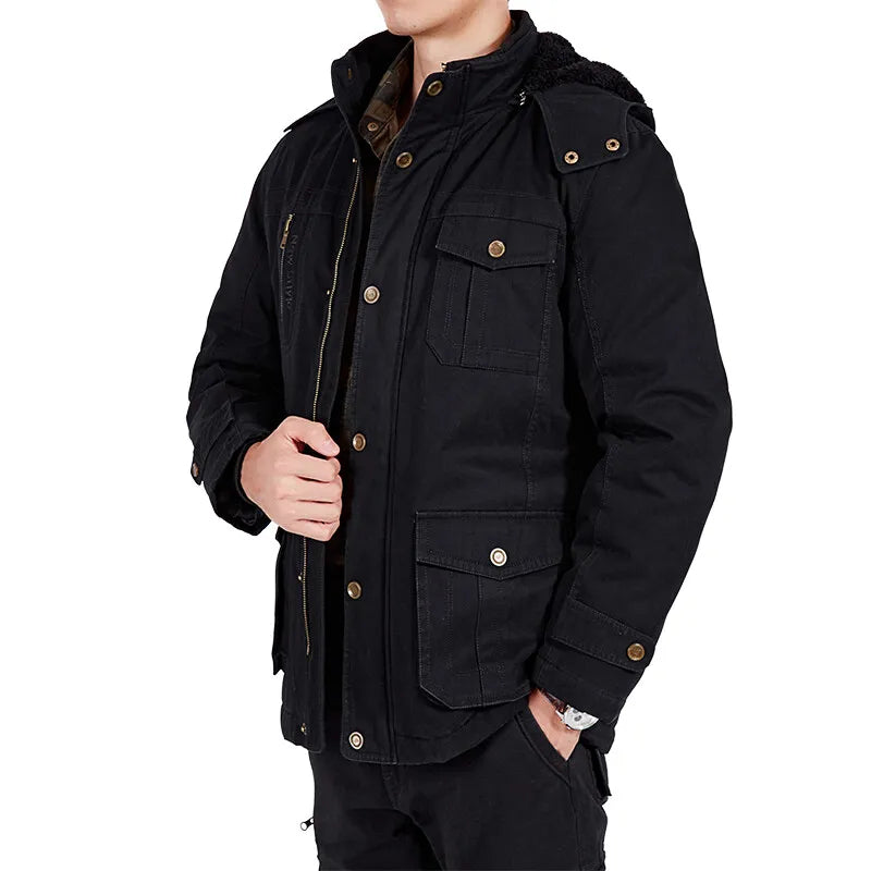 Elegante gepolsterte Bomberjacke