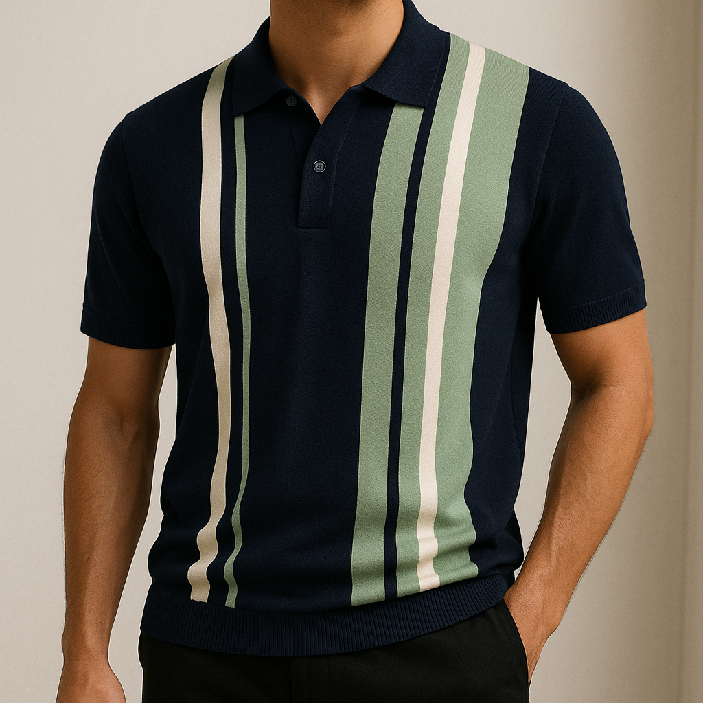 Strick Poloshirt