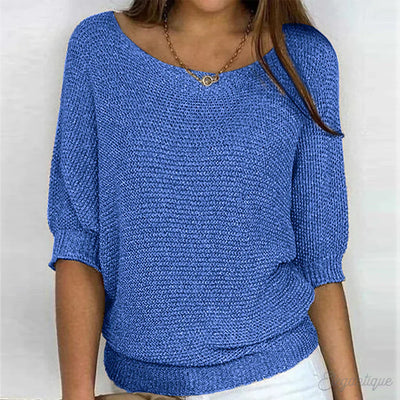 Luigia - Eleganter Strickpullover