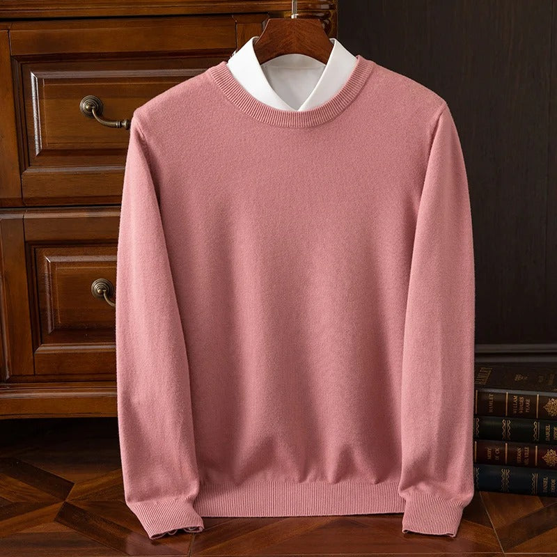 Eleganter Wollpullover