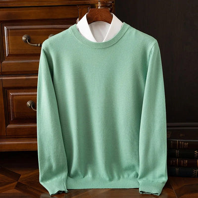 Eleganter Wollpullover