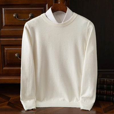 Eleganter Wollpullover