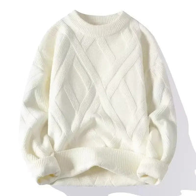 Kabelstrickpullover