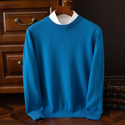 Eleganter Wollpullover
