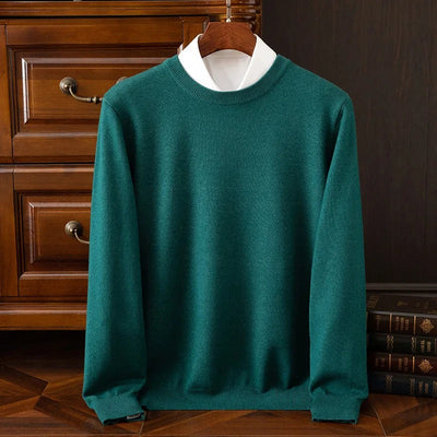 Eleganter Wollpullover