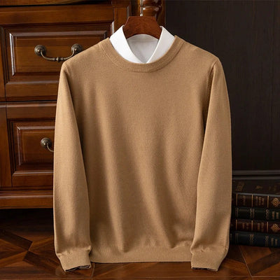 Eleganter Wollpullover