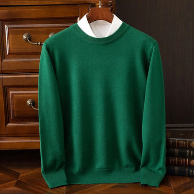 Eleganter Wollpullover