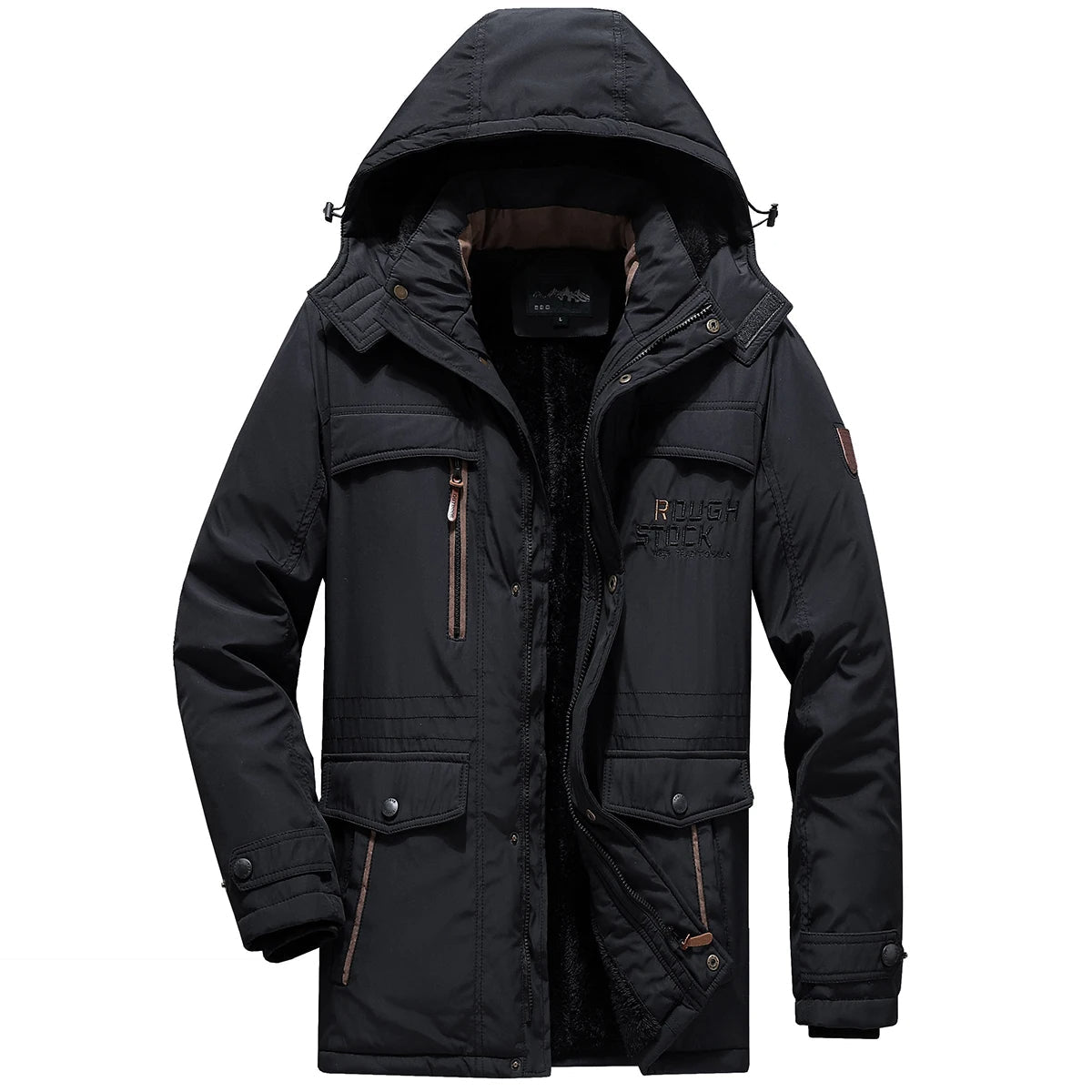 Premium wattierte Winterjacke