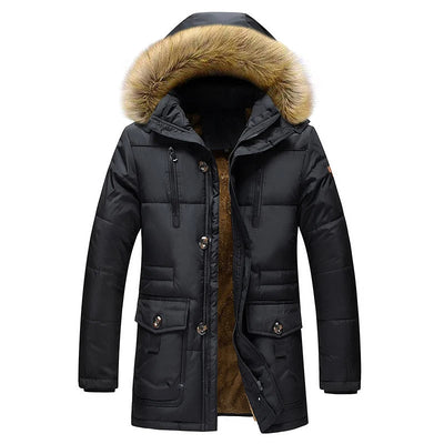 Eleganter Parka-Jacke