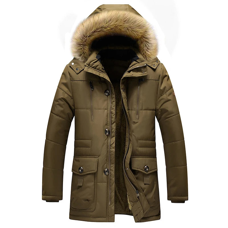 Eleganter Parka-Jacke