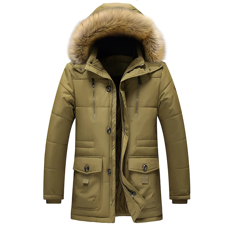 Eleganter Parka-Jacke